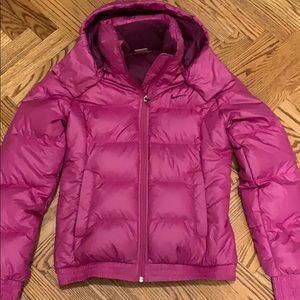Nike pink puffer jacket